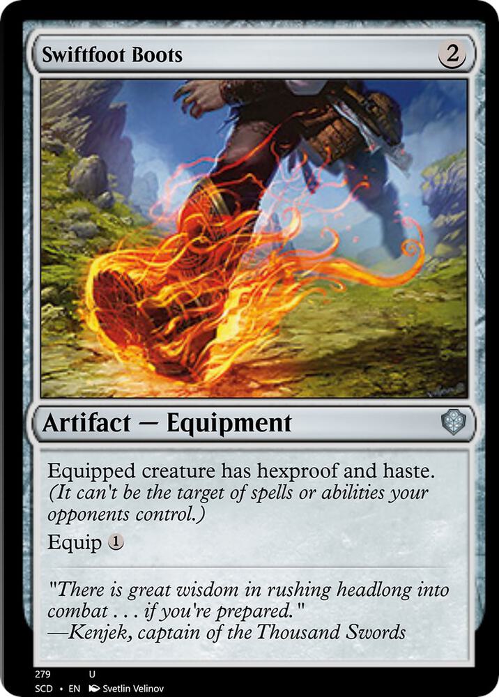 Swiftfoot Boots 279 (Starter Commander Decks)  | Good Games Adelaide SA