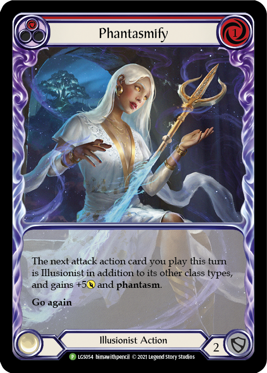 Phantasmify (Red) [LGS054] (Promo)  Rainbow Foil | Good Games Adelaide SA