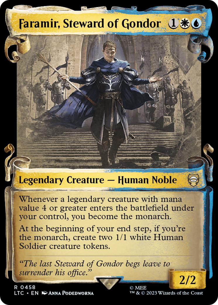 Faramir, Steward of Gondor [The Lord of the Rings: Tales of Middle-Earth Commander Showcase Scrolls] | Good Games Adelaide SA