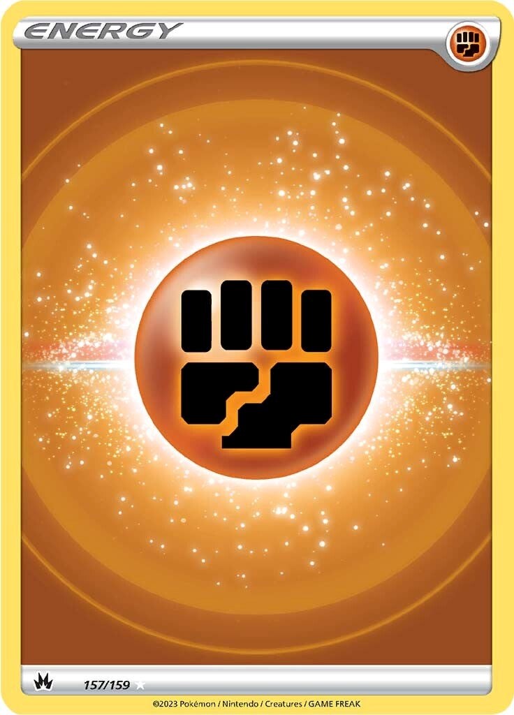 Fighting Energy (157/159) (Texture Full Art) [Sword & Shield: Crown Zenith] | Good Games Adelaide SA