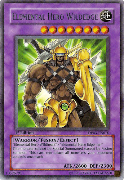 Elemental Hero Wildedge [DP03-EN010] Rare | Good Games Adelaide SA