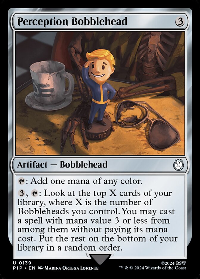 Perception Bobblehead 139 (Universes Beyond: Fallout)  | Good Games Adelaide SA