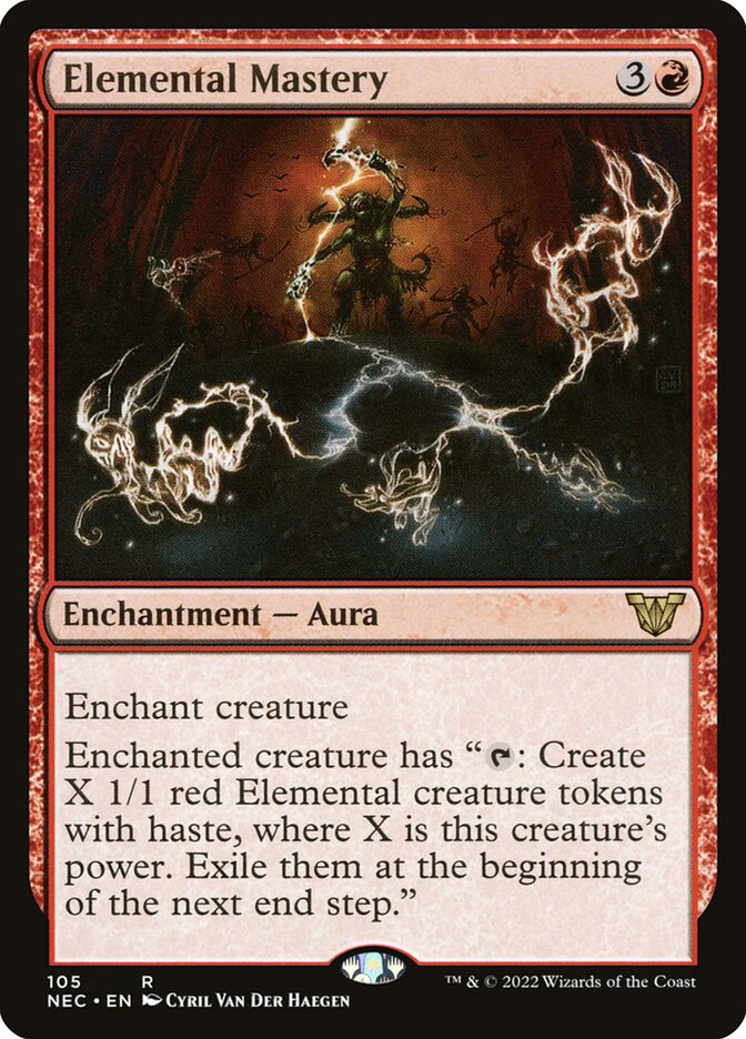 Elemental Mastery 105 (Commander: Kamigawa: Neon Dynasty)  | Good Games Adelaide SA