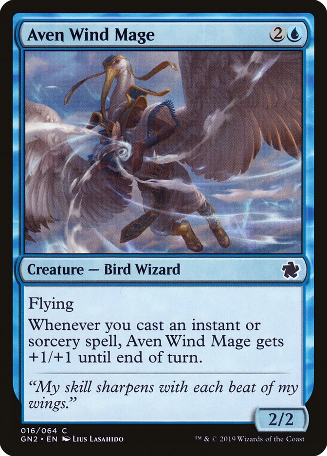 Aven Wind Mage 16 (Magic Game Night 2019)  | Good Games Adelaide SA