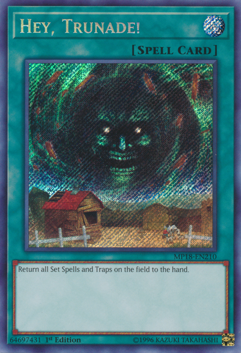 Hey, Trunade! [MP18-EN210] Secret Rare | Good Games Adelaide SA