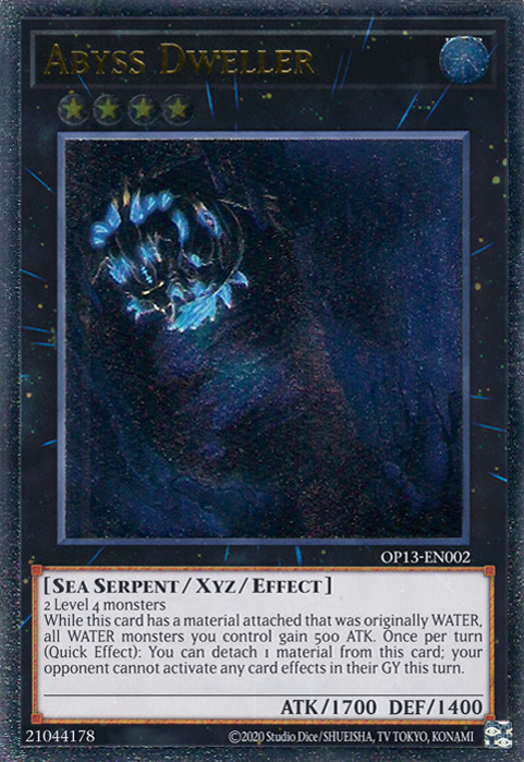 Abyss Dweller [OP13-EN002] Ultimate Rare | Good Games Adelaide SA
