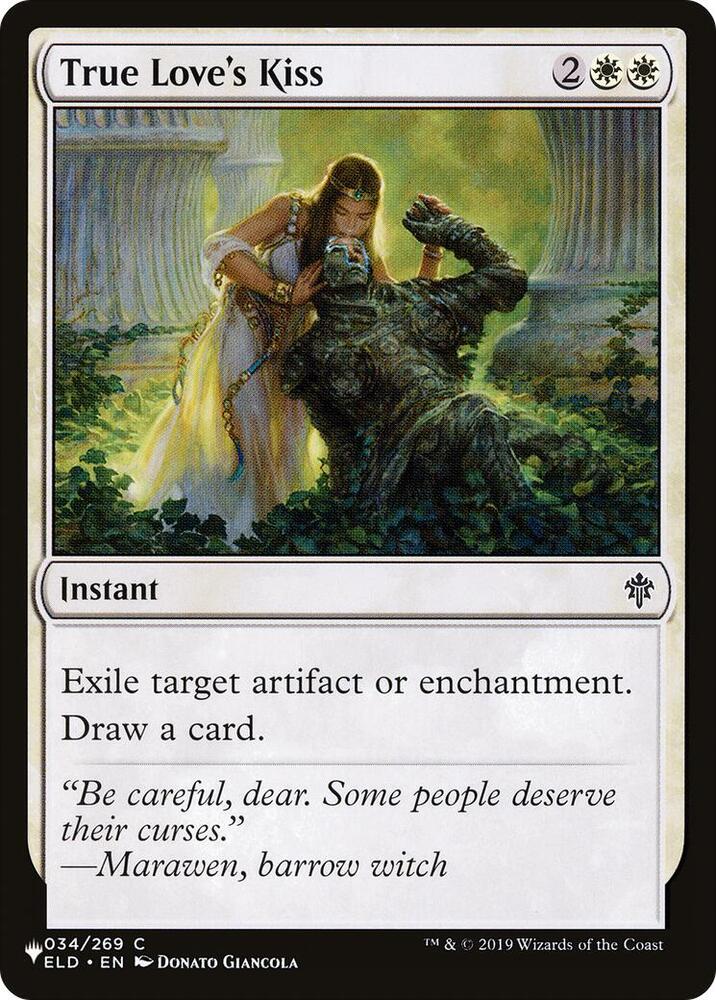True Loves Kiss 034/269 (The List Reprints)  | Good Games Adelaide SA