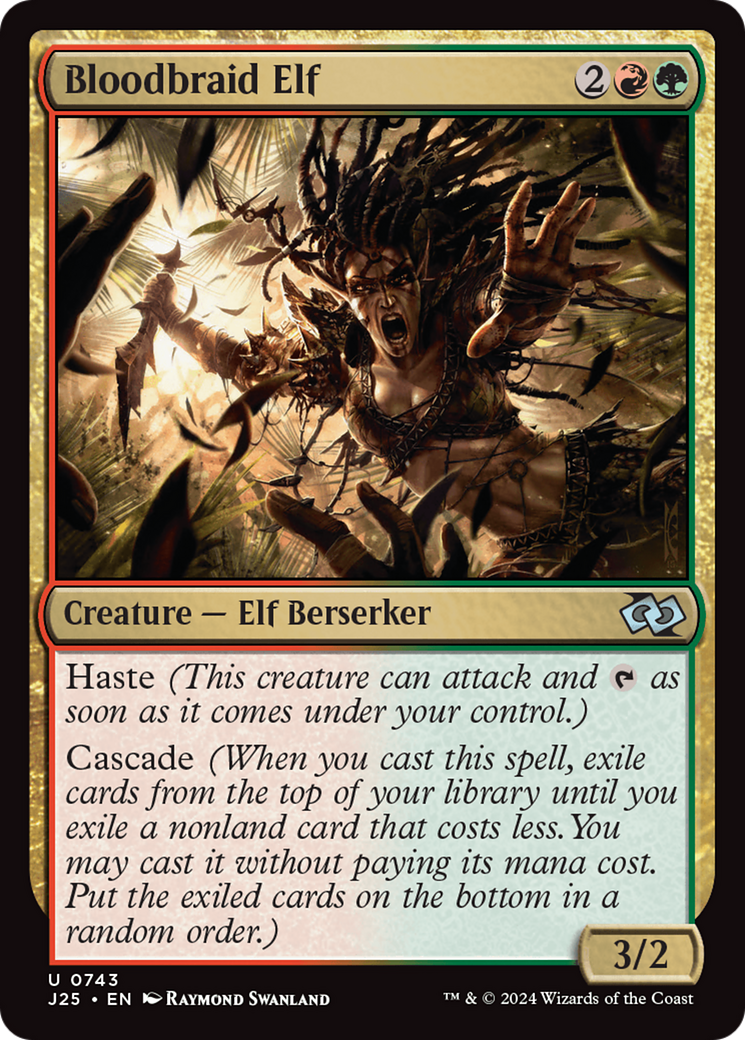 Bloodbraid Elf [Foundations Jumpstart] | Good Games Adelaide SA