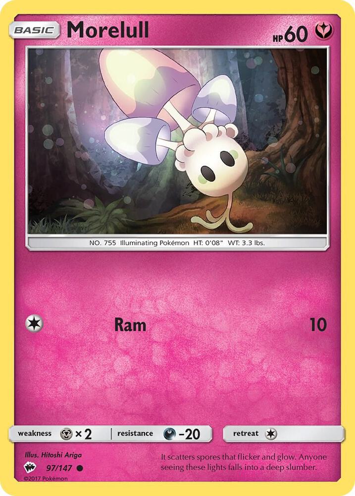 Morelull 97/147 (SM - Burning Shadows)  | Good Games Adelaide SA