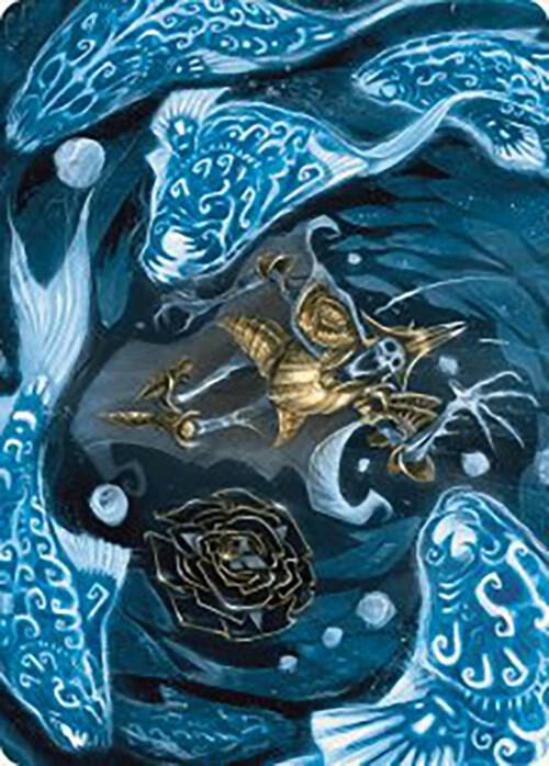 Eaten by Piranhas Art Card 11 (Art Series: The Lost Caverns of Ixalan)  | Good Games Adelaide SA