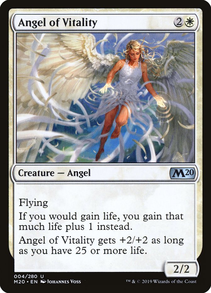 Angel of Vitality [Core Set 2020] | Good Games Adelaide SA