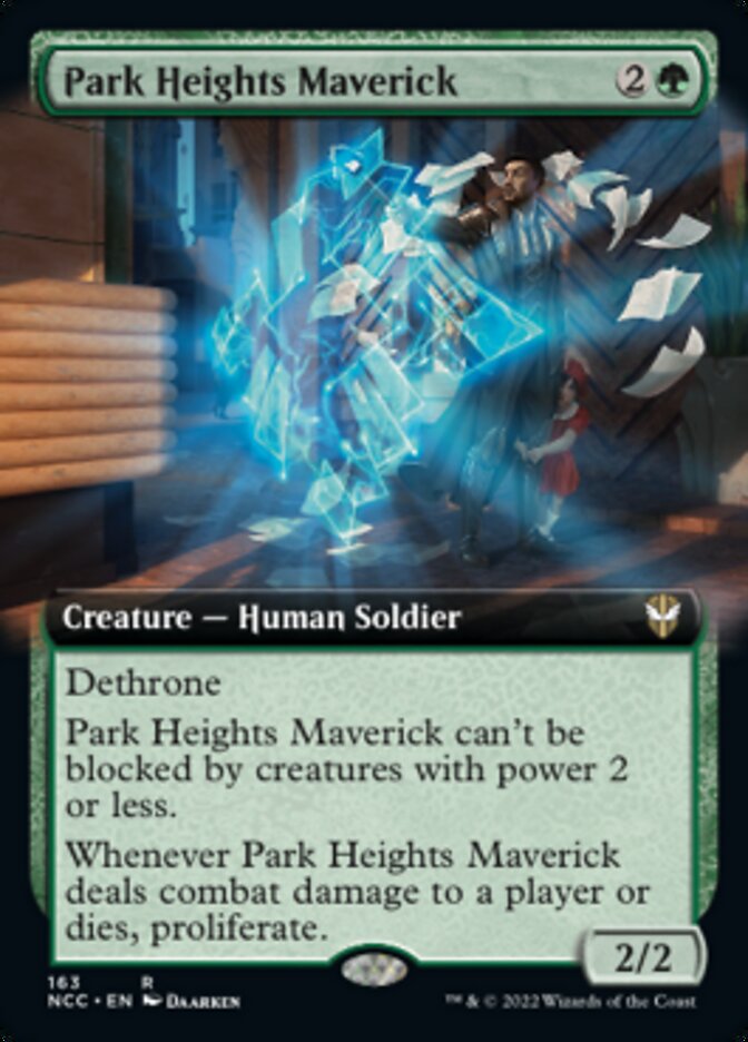 Park Heights Maverick (Extended Art) [Streets of New Capenna Commander] | Good Games Adelaide SA