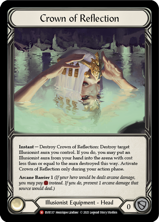 Crown of Reflection [EVR137] (Everfest)  1st Edition Cold Foil | Good Games Adelaide SA