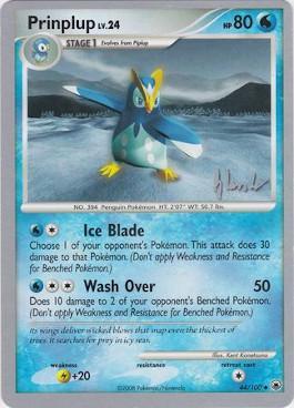 Prinplup LV.24 (44/100) (Empotech - Dylan Lefavour) [World Championships 2008] | Good Games Adelaide SA