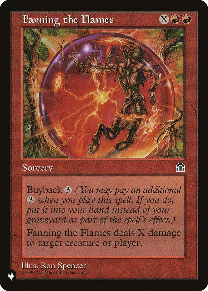 Fanning the Flames  (The List Reprints)  | Good Games Adelaide SA