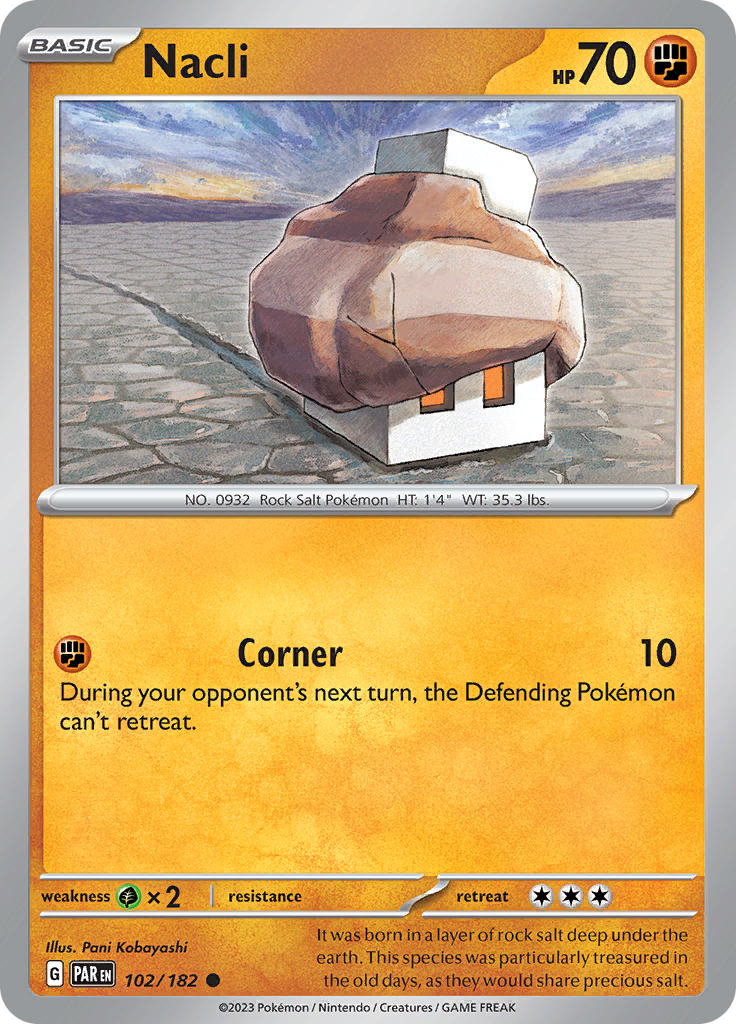 Nacli (102/182) [Scarlet & Violet: Paradox Rift] | Good Games Adelaide SA