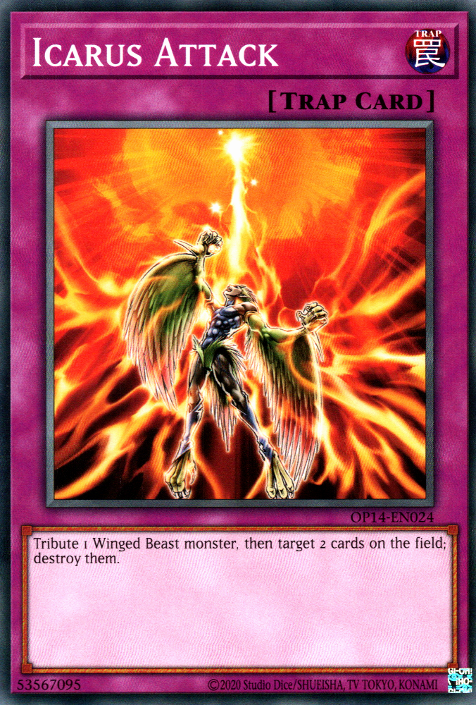 Icarus Attack [OP14-EN024] Common | Good Games Adelaide SA