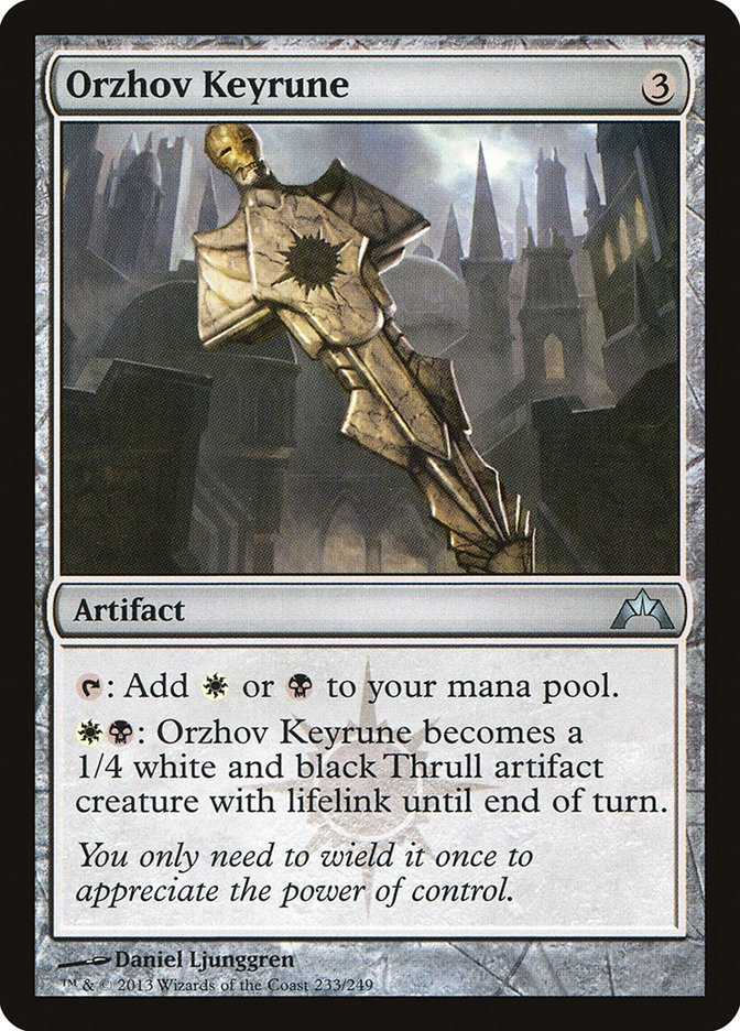 Orzhov Keyrune 233 (Gatecrash)  - Foil | Good Games Adelaide SA