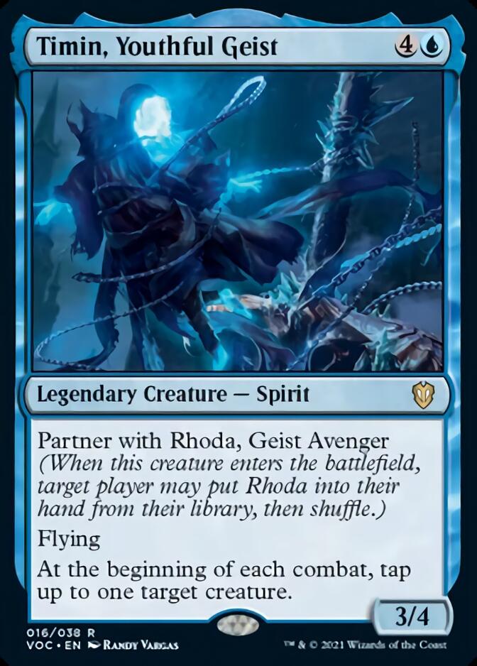 Timin, Youthful Geist [Innistrad: Crimson Vow Commander] | Good Games Adelaide SA