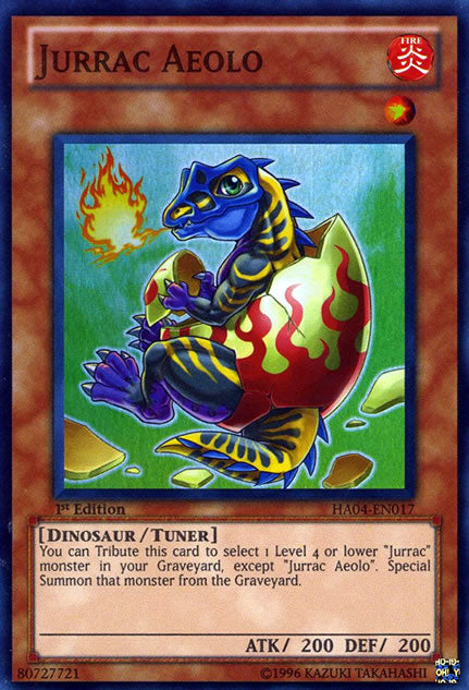 Jurrac Aeolo [HA04-EN017] Super Rare | Good Games Adelaide SA