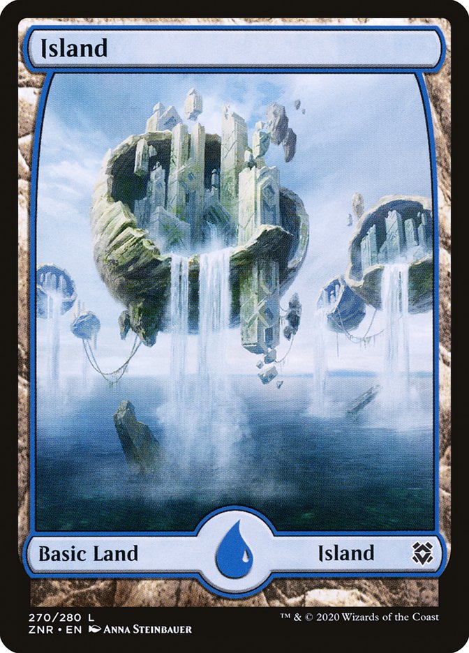 Island (270) [Zendikar Rising] | Good Games Adelaide SA