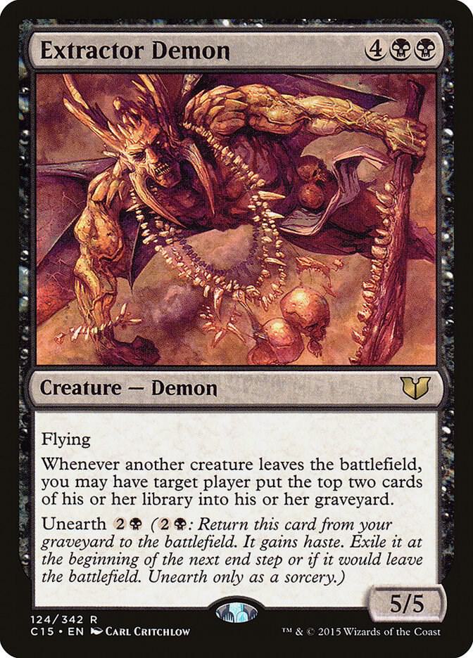Extractor Demon 124 (Commander 2015)  | Good Games Adelaide SA