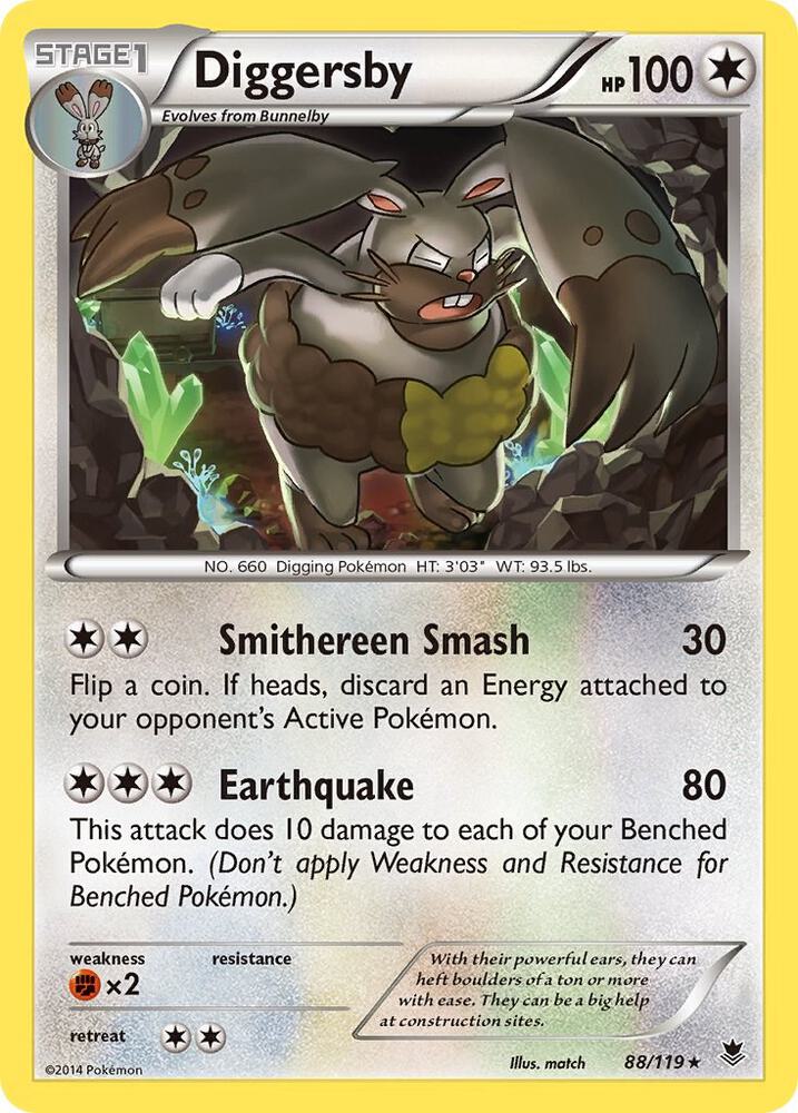 Diggersby 88/119 (XY - Phantom Forces)  | Good Games Adelaide SA