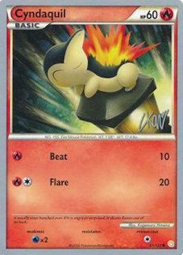 Cyndaquil (61/123) (Reshiphlosion - Christopher Kan) [World Championships 2011] | Good Games Adelaide SA