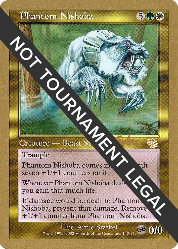 Phantom Nishoba 2002 Brian Kibler JUD SB  (World Championship Decks)  | Good Games Adelaide SA