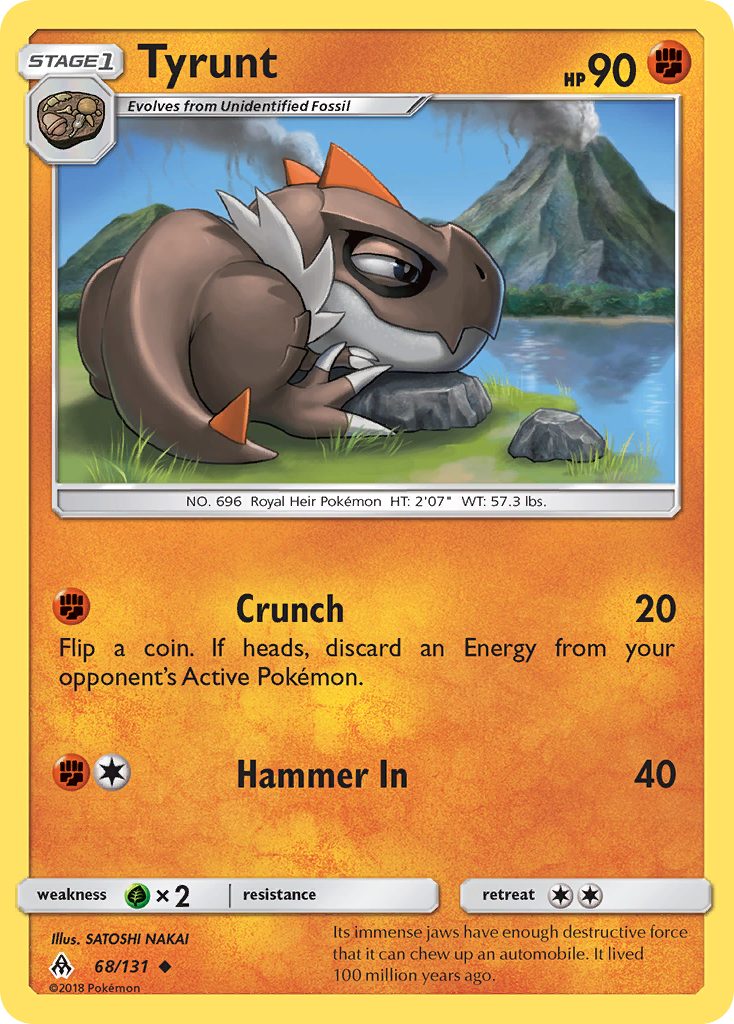 Tyrunt (68/131) [Sun & Moon: Forbidden Light] | Good Games Adelaide SA
