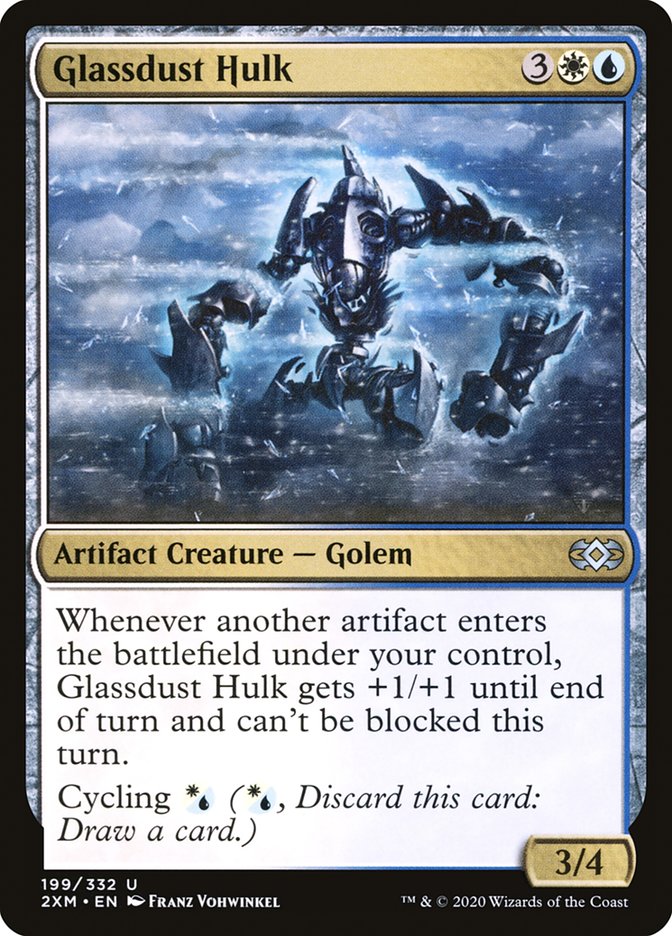 Glassdust Hulk 199 (Double Masters)  - Foil | Good Games Adelaide SA