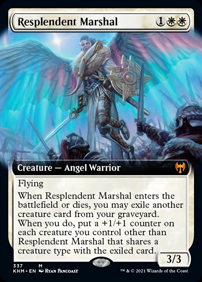 Resplendent Marshal (Extended Art) [Kaldheim] | Good Games Adelaide SA