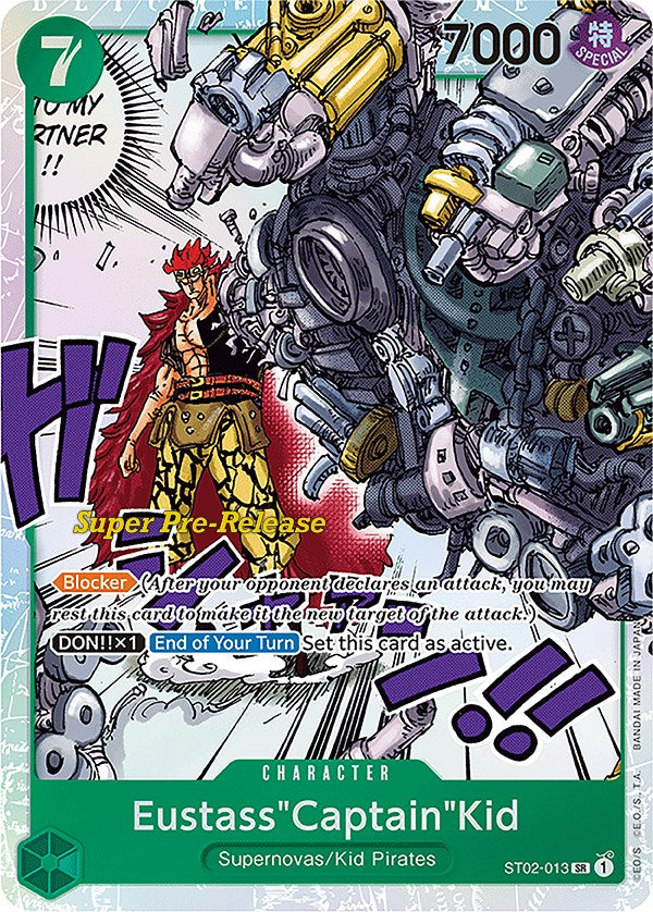 Eustass"Captain"Kid (013) [Super Pre-Release Starter Deck: Worst Generation] | Good Games Adelaide SA