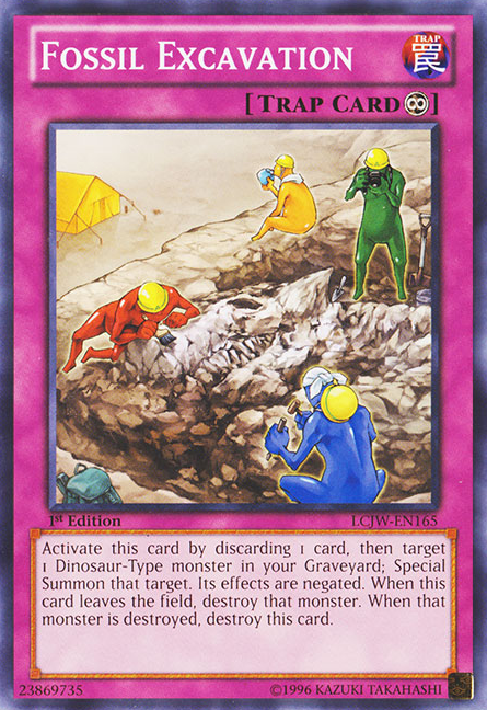 Fossil Excavation [LCJW-EN165] Common | Good Games Adelaide SA