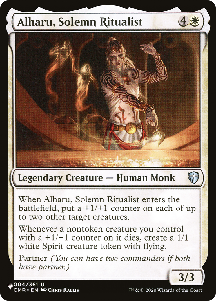 Alharu, Solemn Ritualist [The List Reprints] | Good Games Adelaide SA