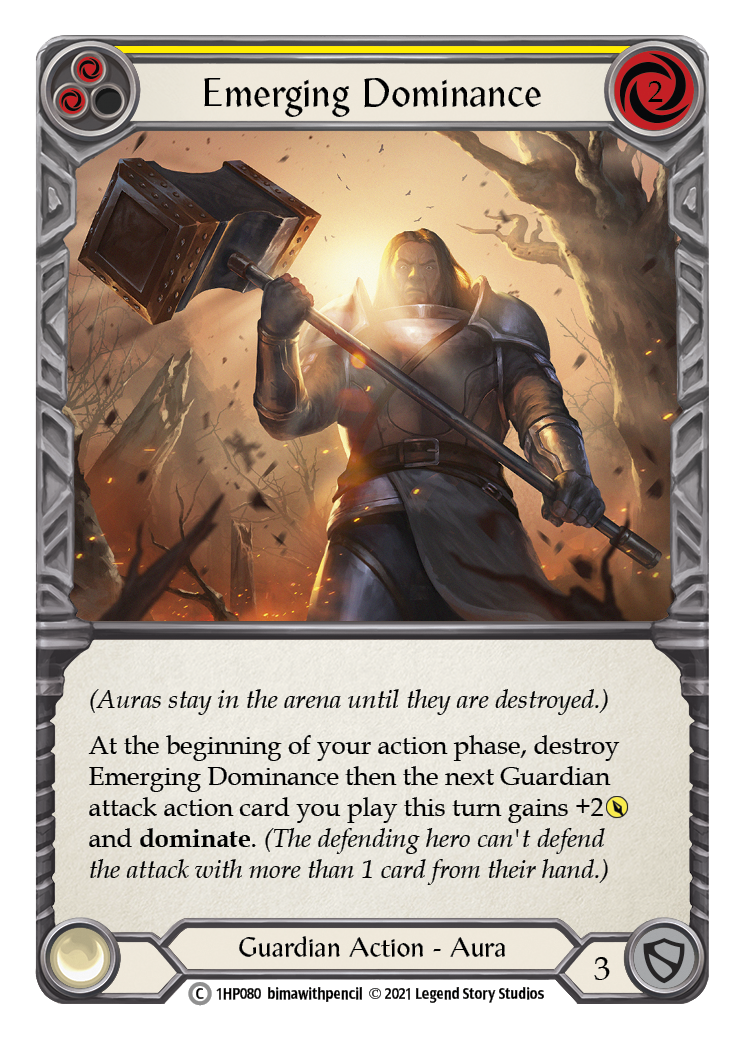 Emerging Dominance (Yellow) [1HP080] | Good Games Adelaide SA