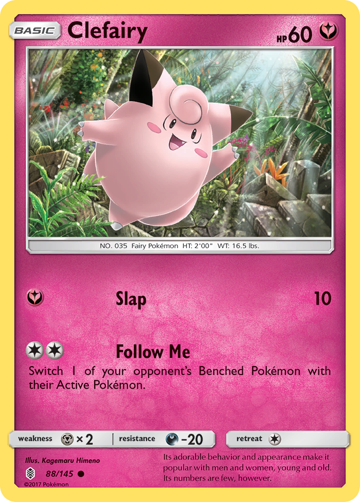 Clefairy (88/145) [Sun & Moon: Guardians Rising] | Good Games Adelaide SA
