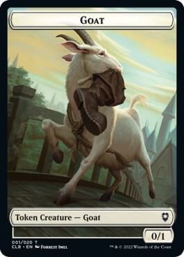 Goat Token 1 (Commander Legends: Battle for Baldur's Gate)  | Good Games Adelaide SA