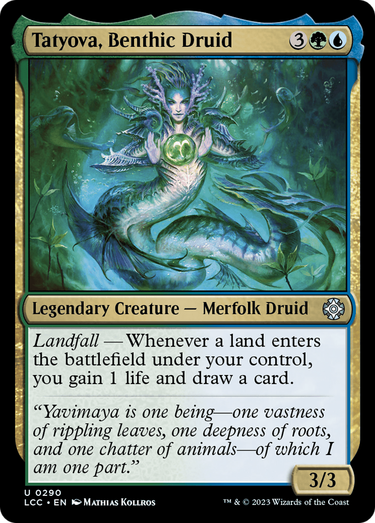 Tatyova, Benthic Druid [The Lost Caverns of Ixalan Commander] | Good Games Adelaide SA
