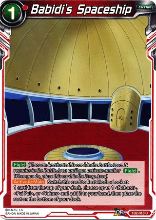 Babidi's Spaceship [TB2-018] | Good Games Adelaide SA