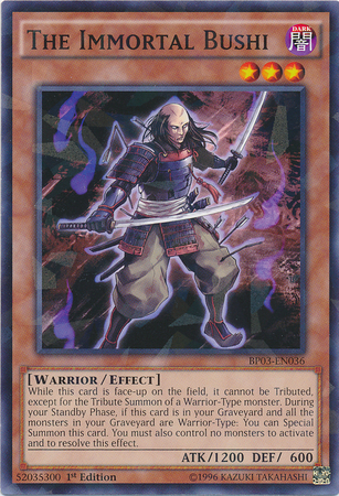 The Immortal Bushi [BP03-EN036] Shatterfoil Rare | Good Games Adelaide SA