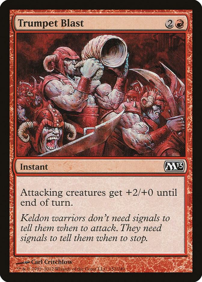 Trumpet Blast 152 (Magic 2013 (M13))  - Foil | Good Games Adelaide SA