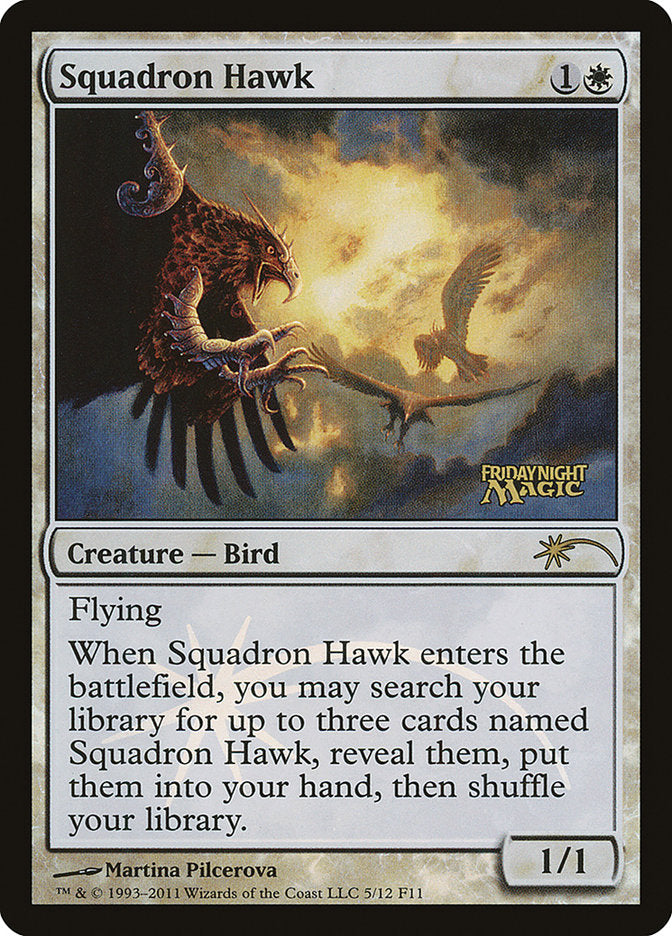 Squadron Hawk [Friday Night Magic 2011] | Good Games Adelaide SA