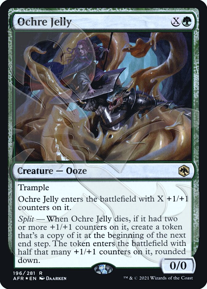 Ochre Jelly (Ampersand Promo) [Dungeons & Dragons: Adventures in the Forgotten Realms Promos] | Good Games Adelaide SA