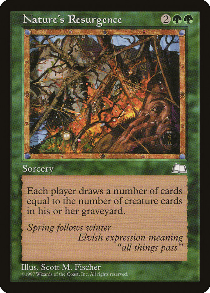 Nature's Resurgence [Weatherlight] | Good Games Adelaide SA