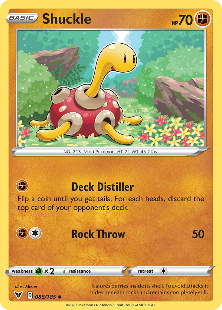 Shuckle (085/185) [Sword & Shield: Vivid Voltage] | Good Games Adelaide SA