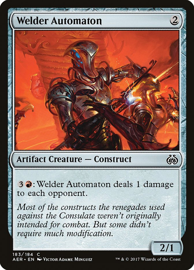 Welder Automaton [Aether Revolt] | Good Games Adelaide SA