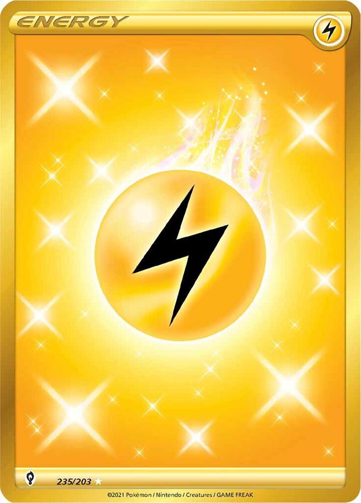 Lightning Energy Secret 235/203 (SWSH07: Evolving Skies)  - Holofoil | Good Games Adelaide SA