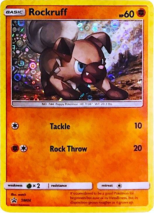 Rockruff SM06 General Mills Promo SM06 (Miscellaneous Cards & Products)  - Holofoil | Good Games Adelaide SA