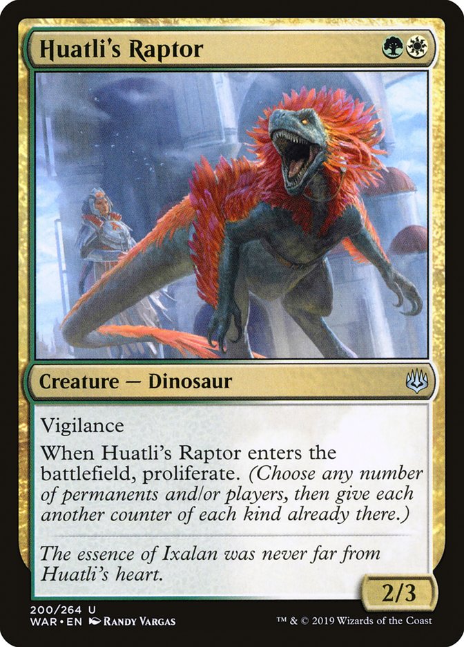 Huatli's Raptor [War of the Spark] | Good Games Adelaide SA